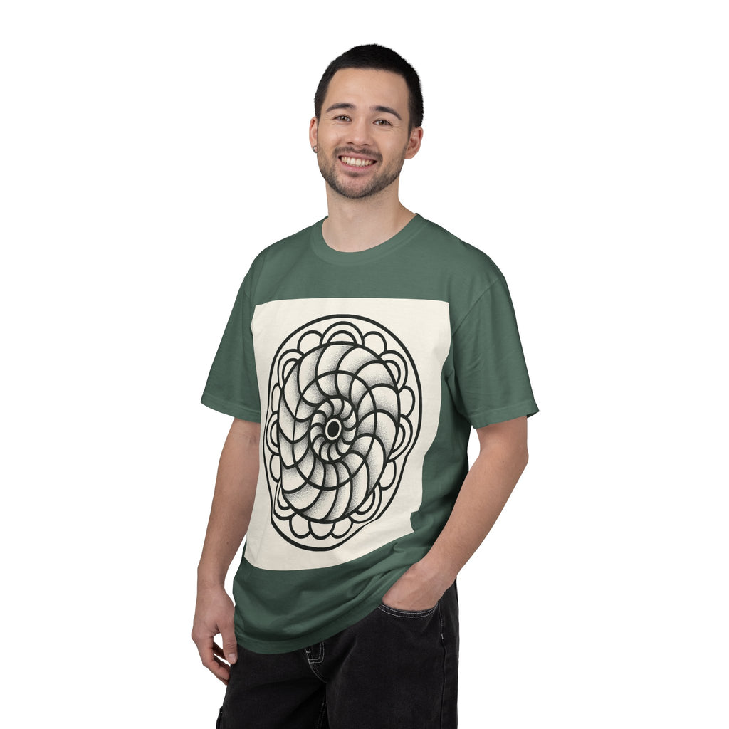 Intricate Black and White Mandala Design