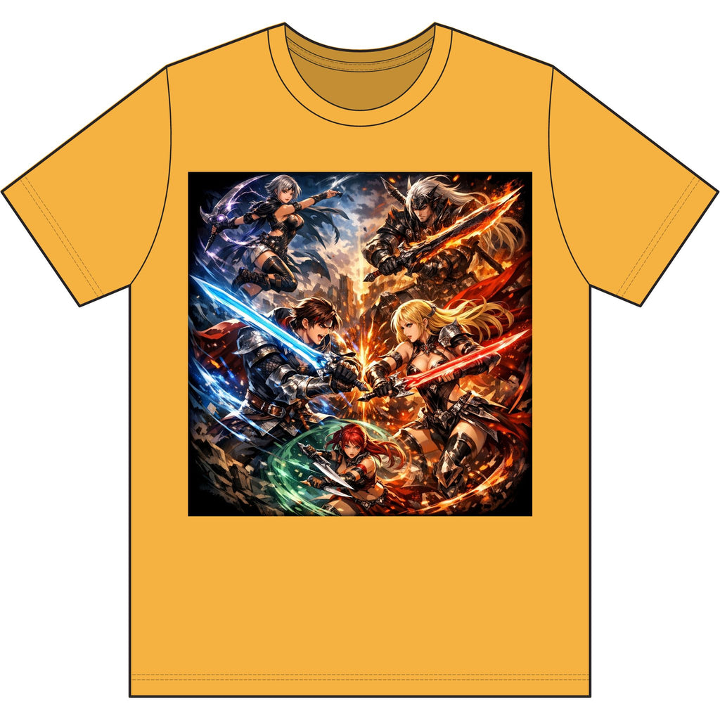 Clash of the Five Warriors