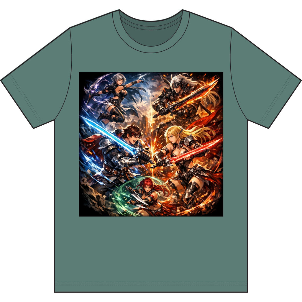 Clash of the Five Warriors