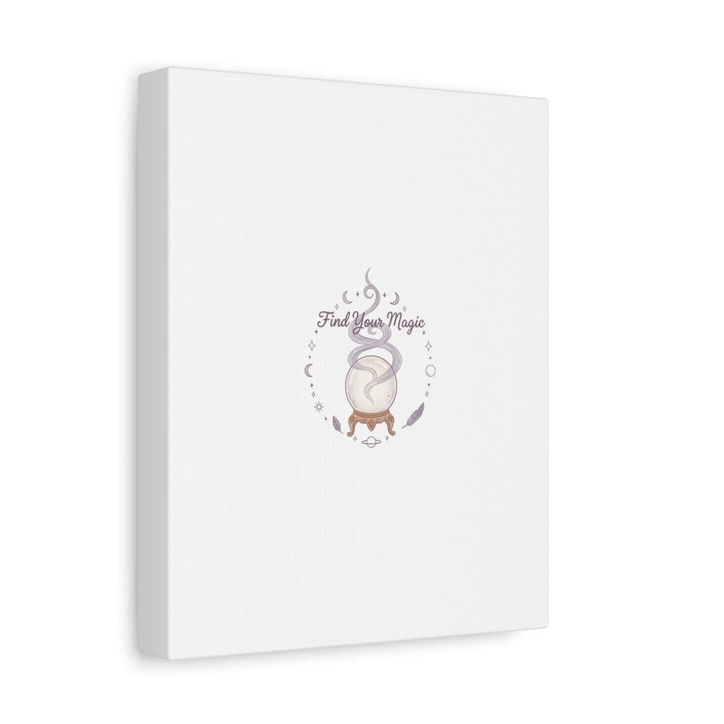 Find Your Magic Canvas | witchcore, moon phase, crystals