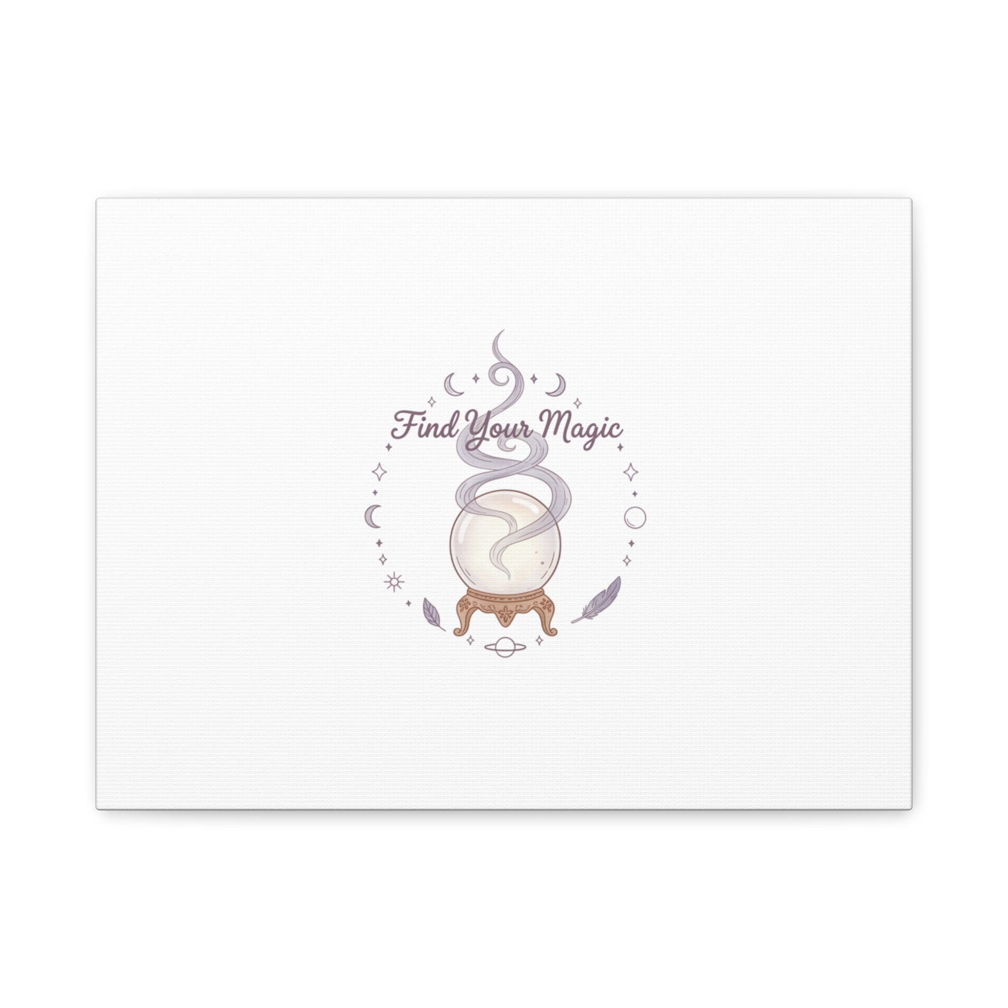 Find Your Magic Canvas | witchcore, moon phase, crystals