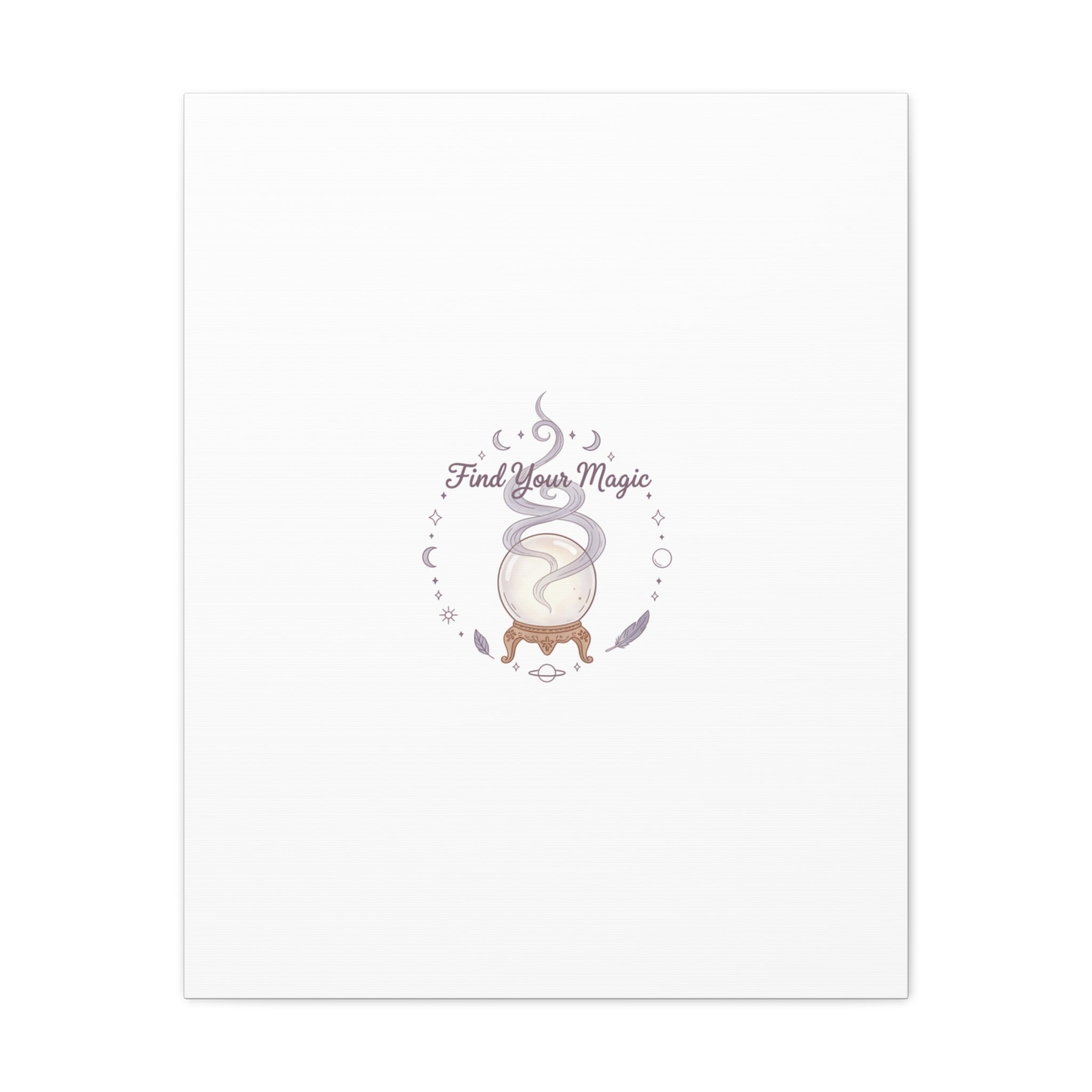 Find Your Magic Canvas | witchcore, moon phase, crystals
